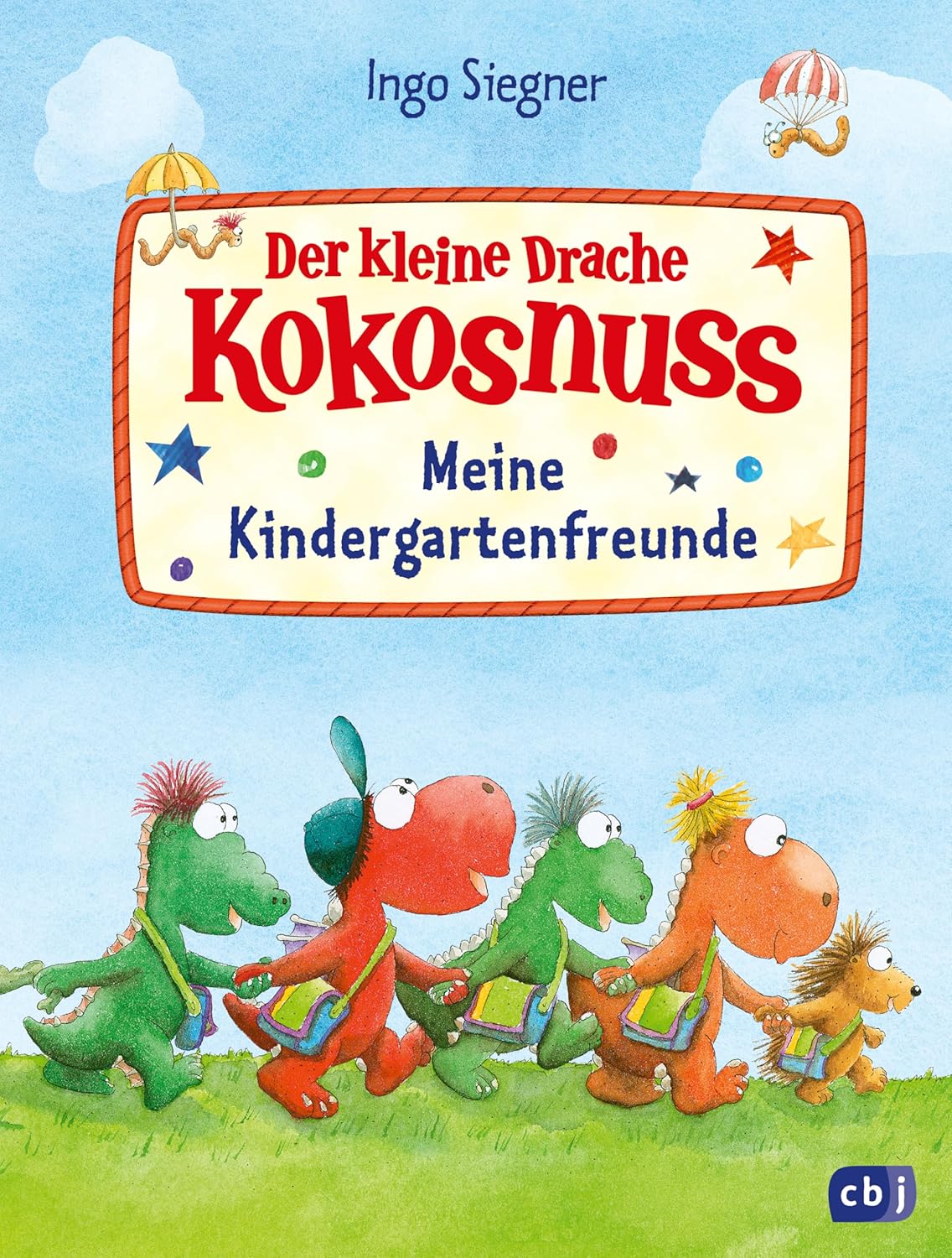 Der kleine Drache Kokosnuss - Meine Kindergartenfreunde: Eintragbuch zur Erinnerung an die Kindergartenzeit