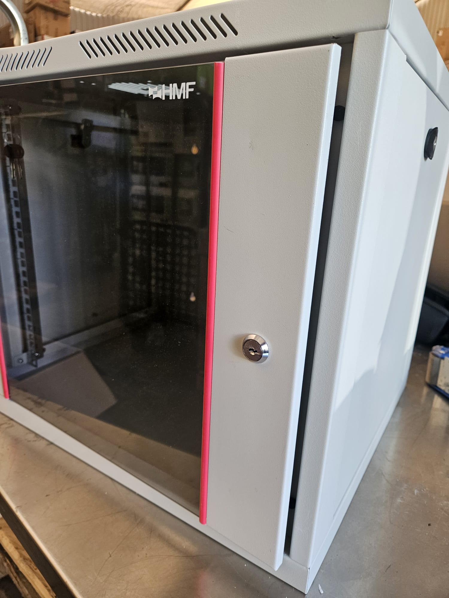 Backofen, Küchengerät, Glasfront, Schwarzrot, Metall