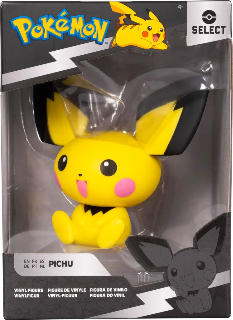 Pokémon Select Vinyl-Figur Pichu 10 cm Sammelfigur Collect