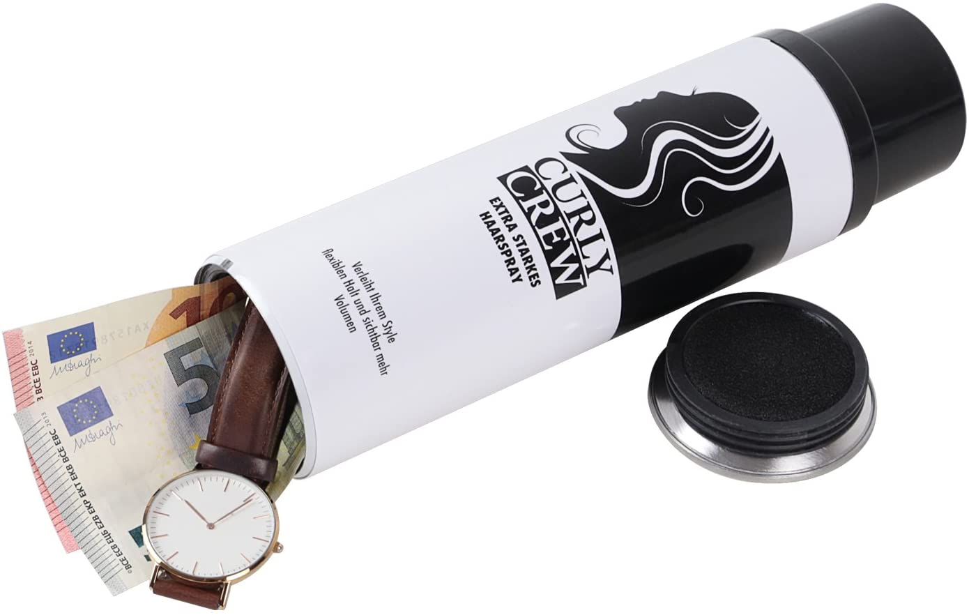 HMF Dosensafe Geld in einer"Curly Crew" Dose