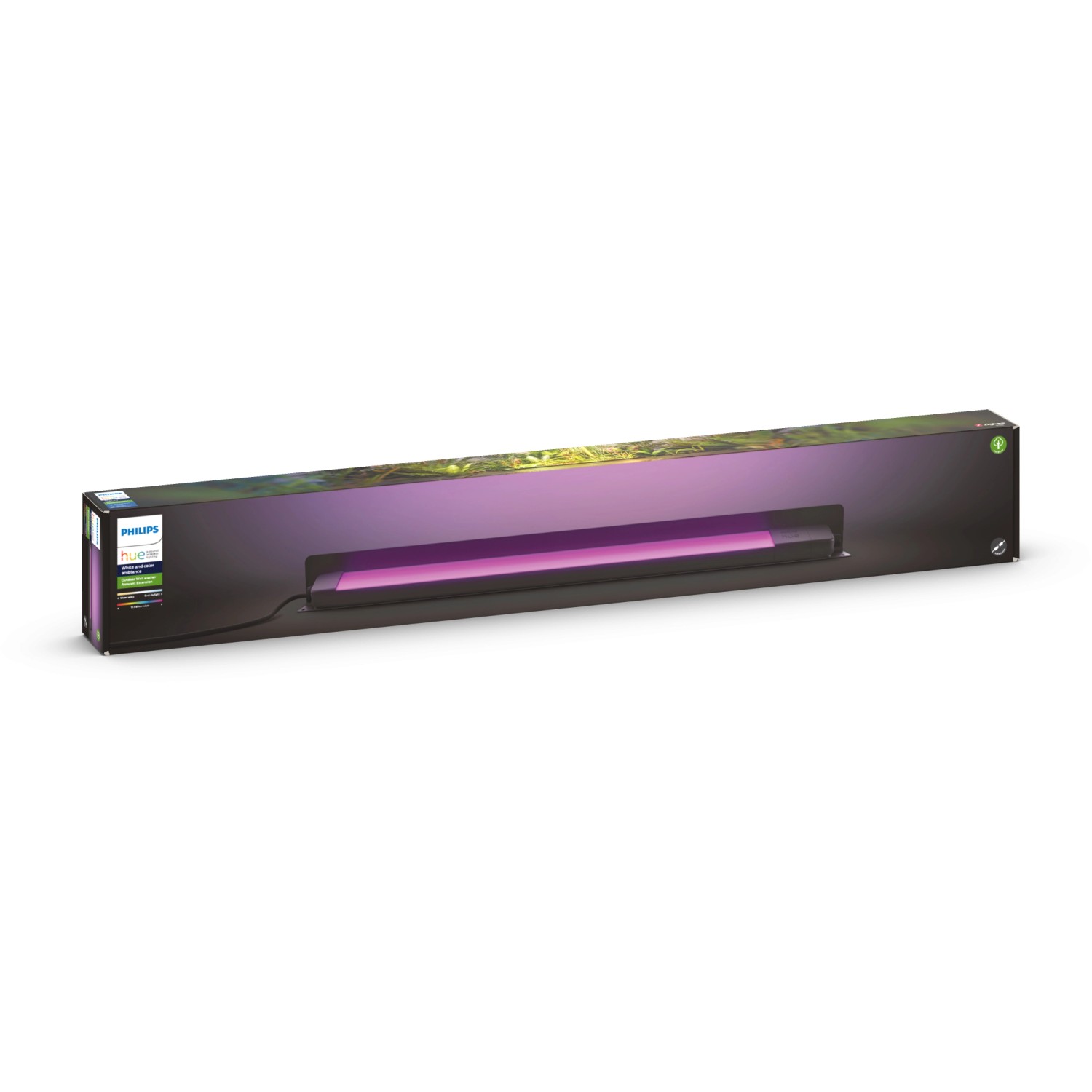Philips Hue White & Color Ambiance Wandfluter Amarant Schwarz Niedervolt 1400 lm