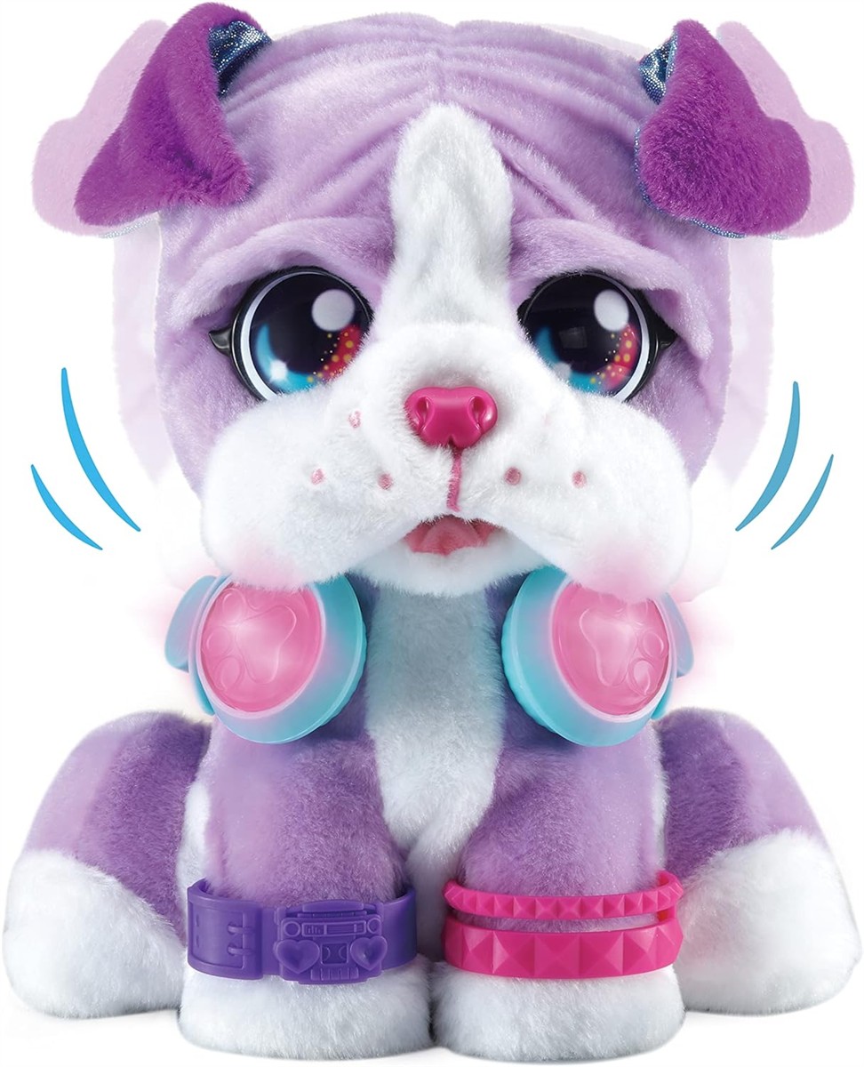 Plushie, Hundemotiv, Lila, Headphones, Accessoires