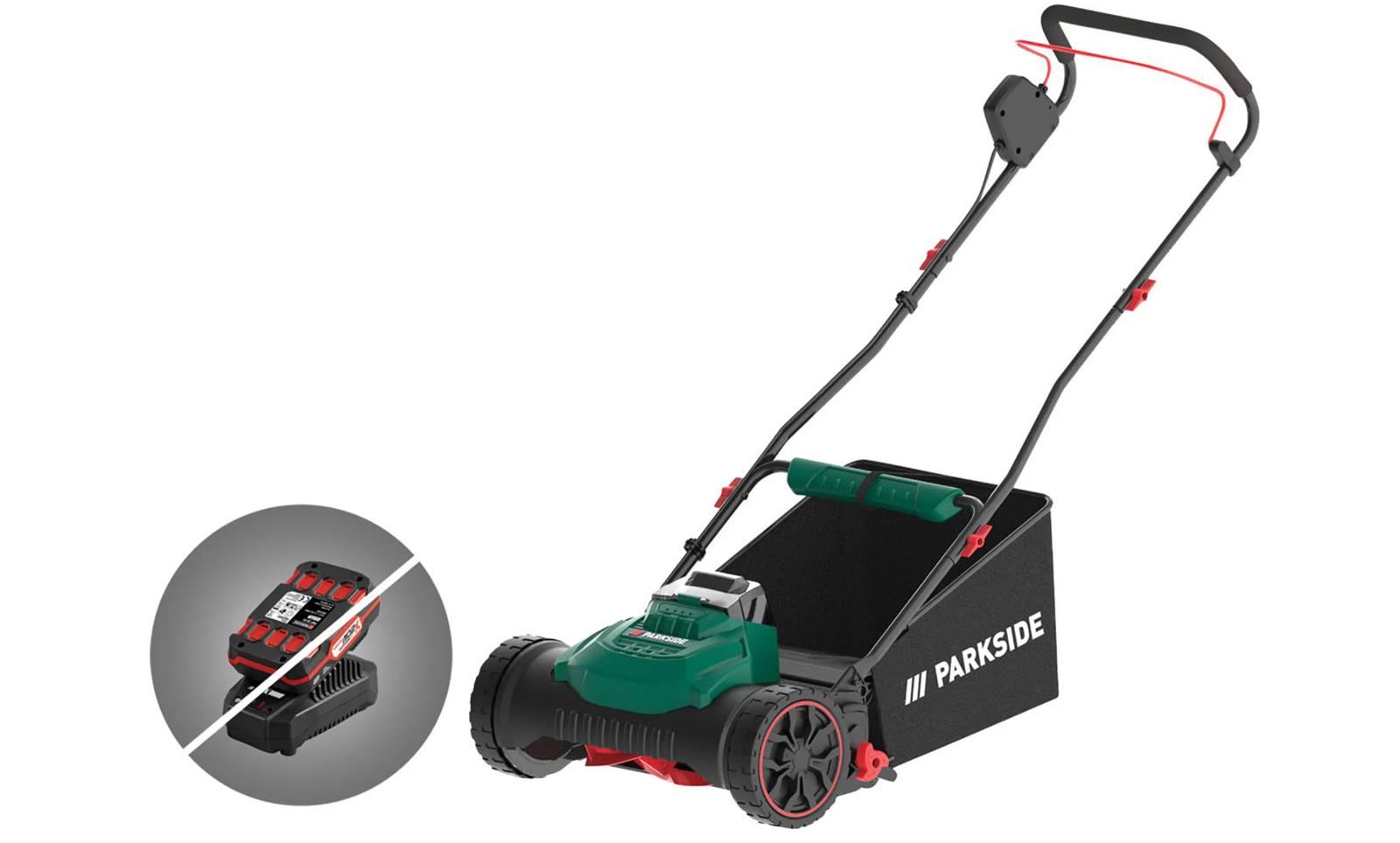 PARKSIDE 20 V Akku-Spindelmäher PSMA 20-Li A1 Rasenmäher