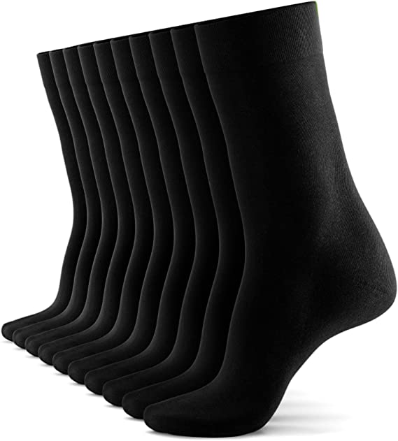 Wilford & Sons Socken Schwarz 10 Paar Gr. 35-38