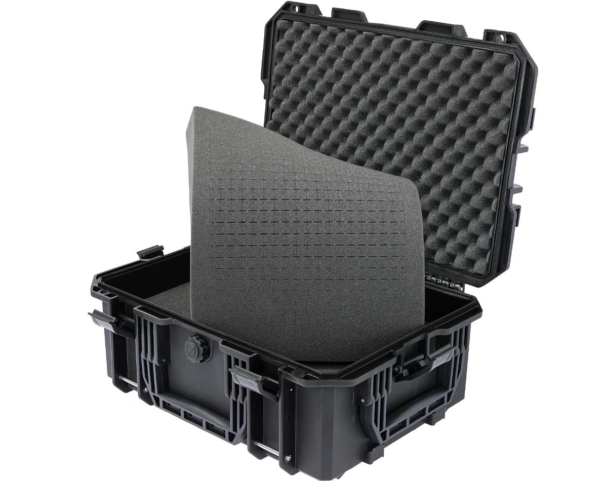 Outdoor Kamerarucksack mit Rasterschaumstoff Fotorucksack groß, HMF Outdoor Kamerarucksack mit Rasterschaumstoff Fotorucksack groß 47,5 x 38 x 22,5 cm