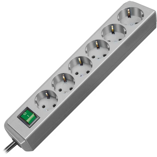 Brennenstuhl Eco-Line Steckdosenleiste 6-fach
