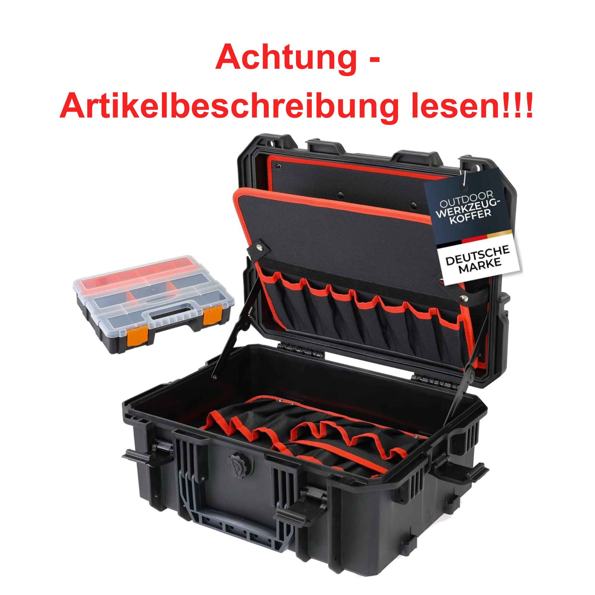 Koffer, Werkzeugkoffer, Aufbewahrung, Organizer, Fächer