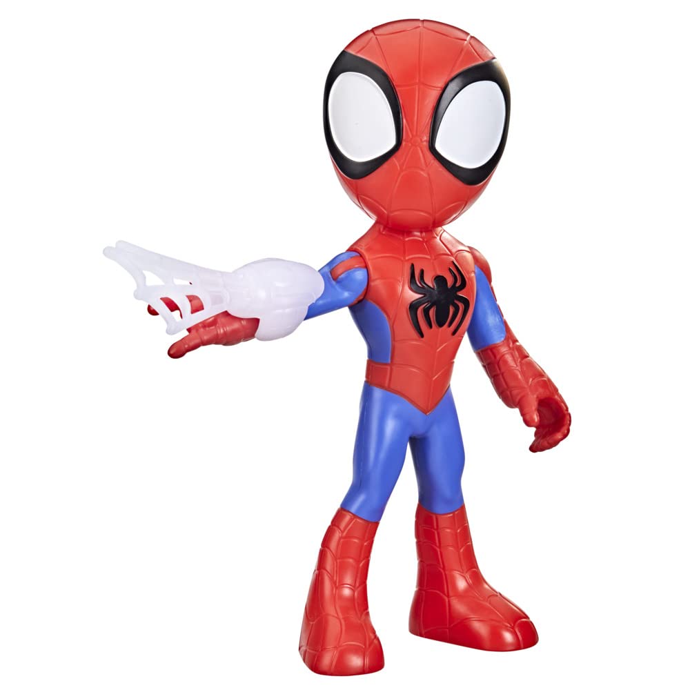SPIDEY AND HIS AMAZING FRIENDS Marvel supergroße Spidey Figur, 22,5 cm große Action-Figur, Vorschulspielzeug für Kinder