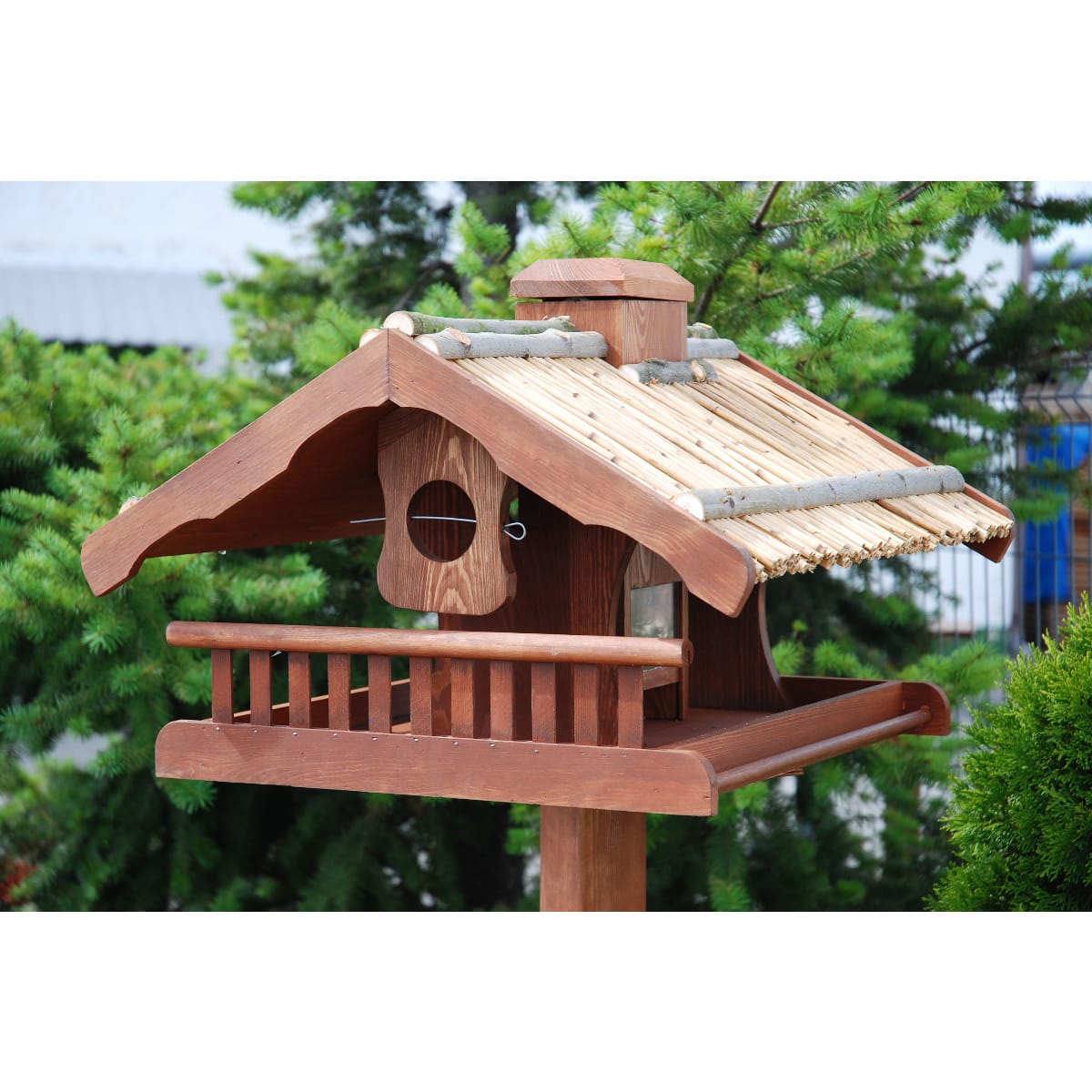 Vogelhaus, Vogelhäuschen, Gartenhaus, Holz, Räucherkammer?