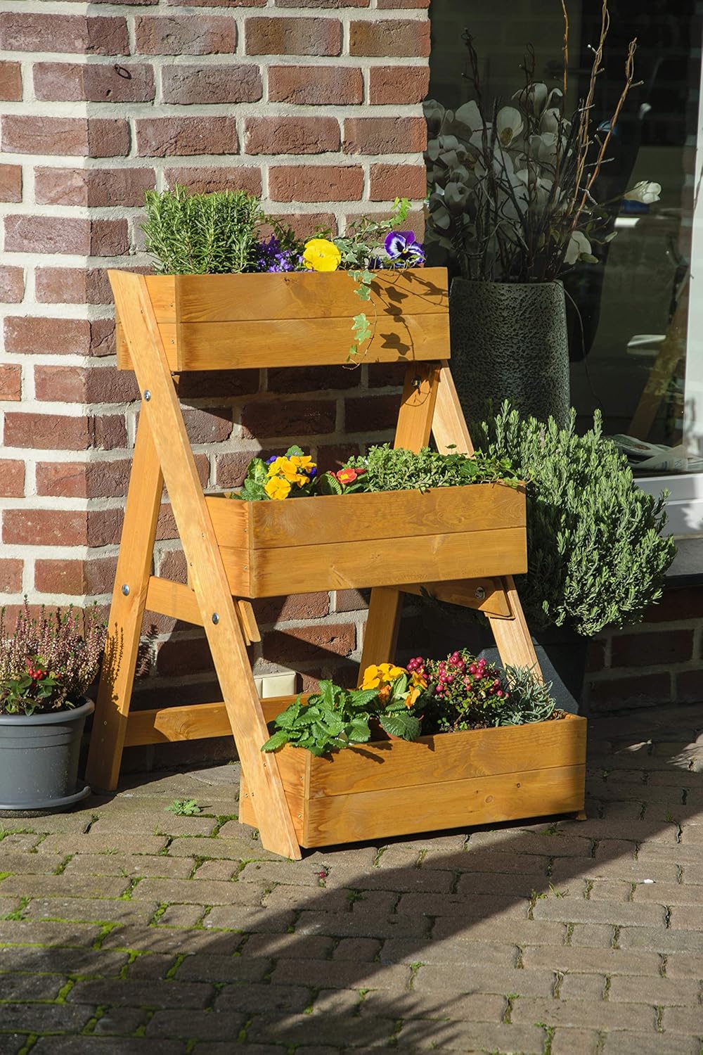 Dobar Dreistufige Pflanztreppe Outdoor B... günstig kaufen