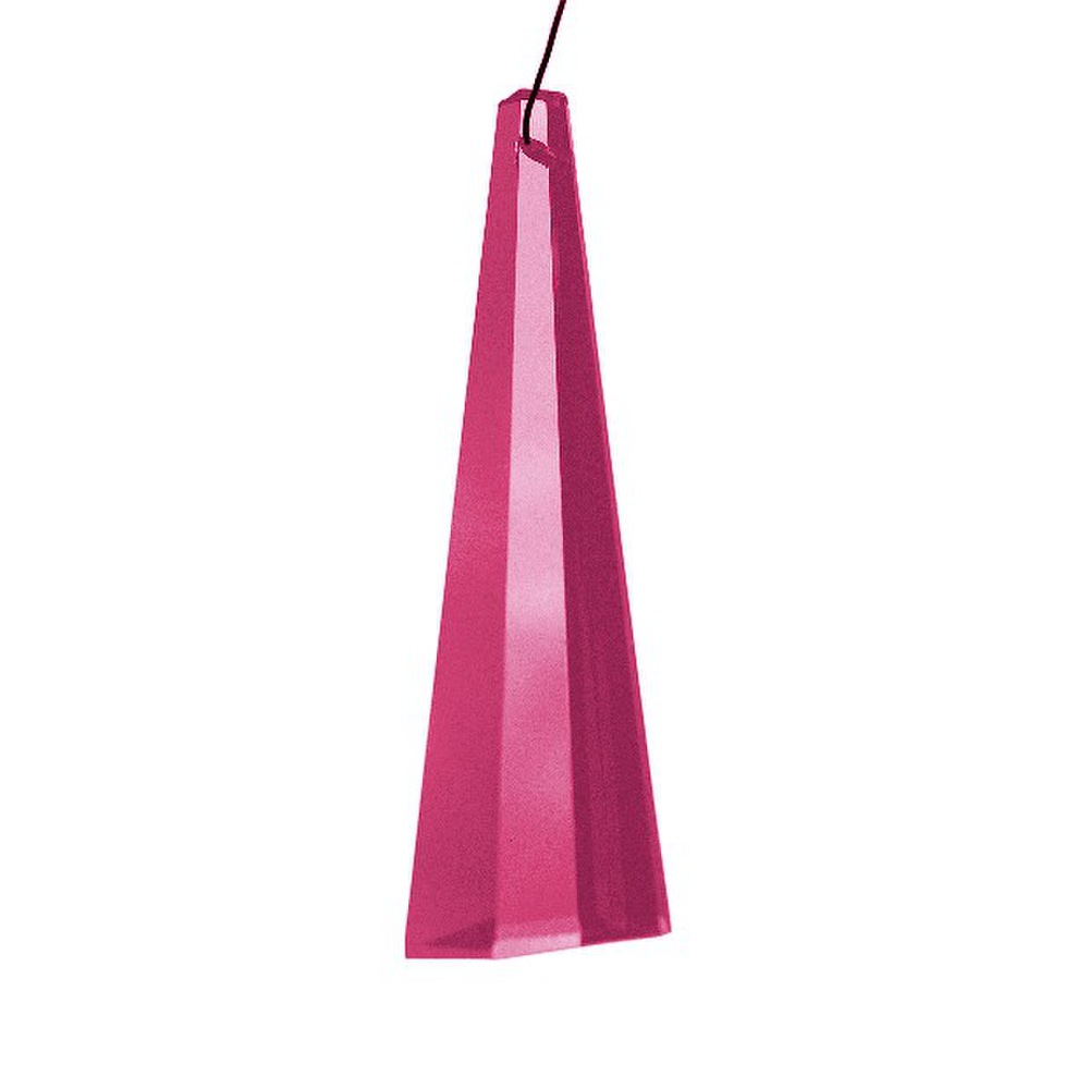 Kristall Säule 76 mm, Rosa