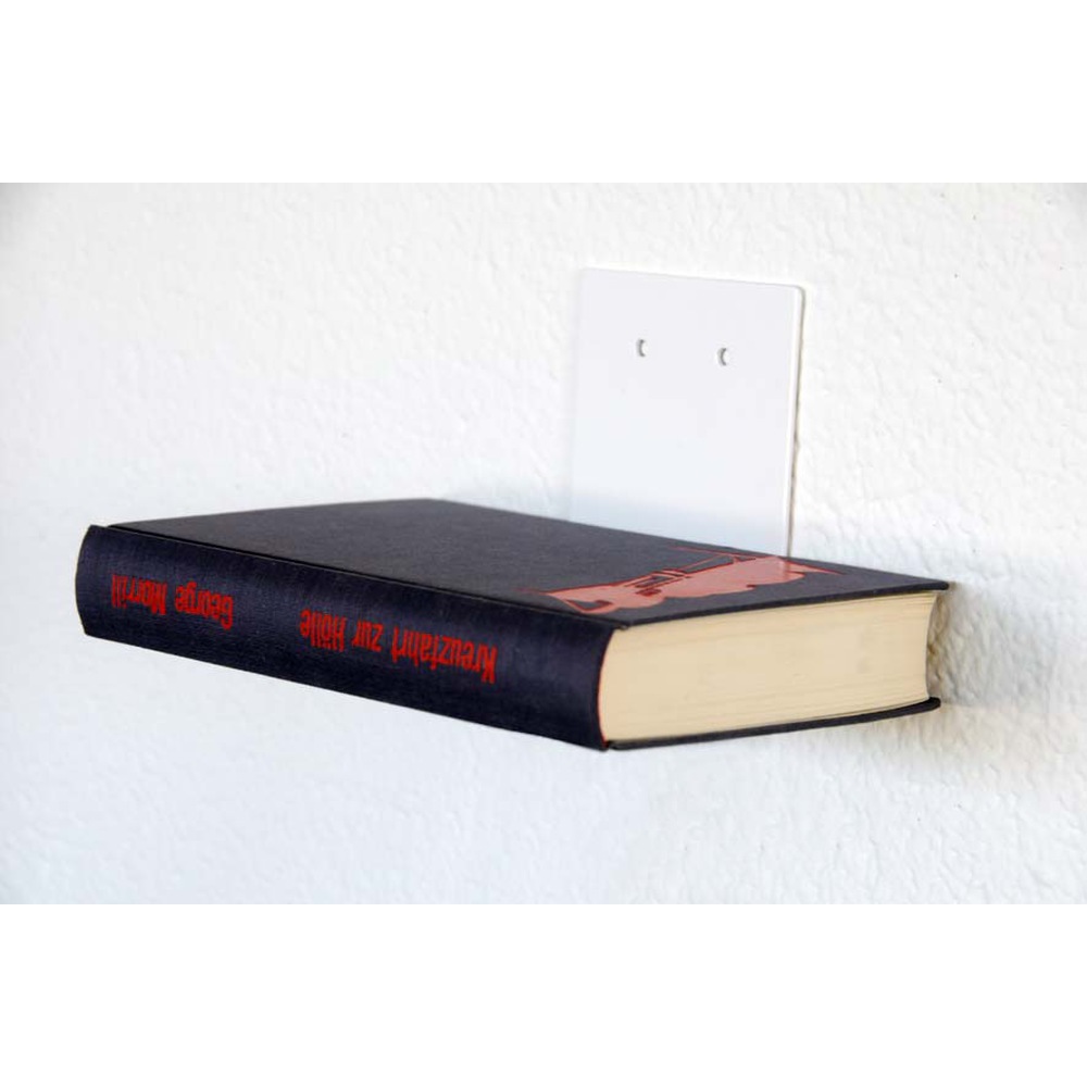 unsichtbares Bücherregal RECYCLING
