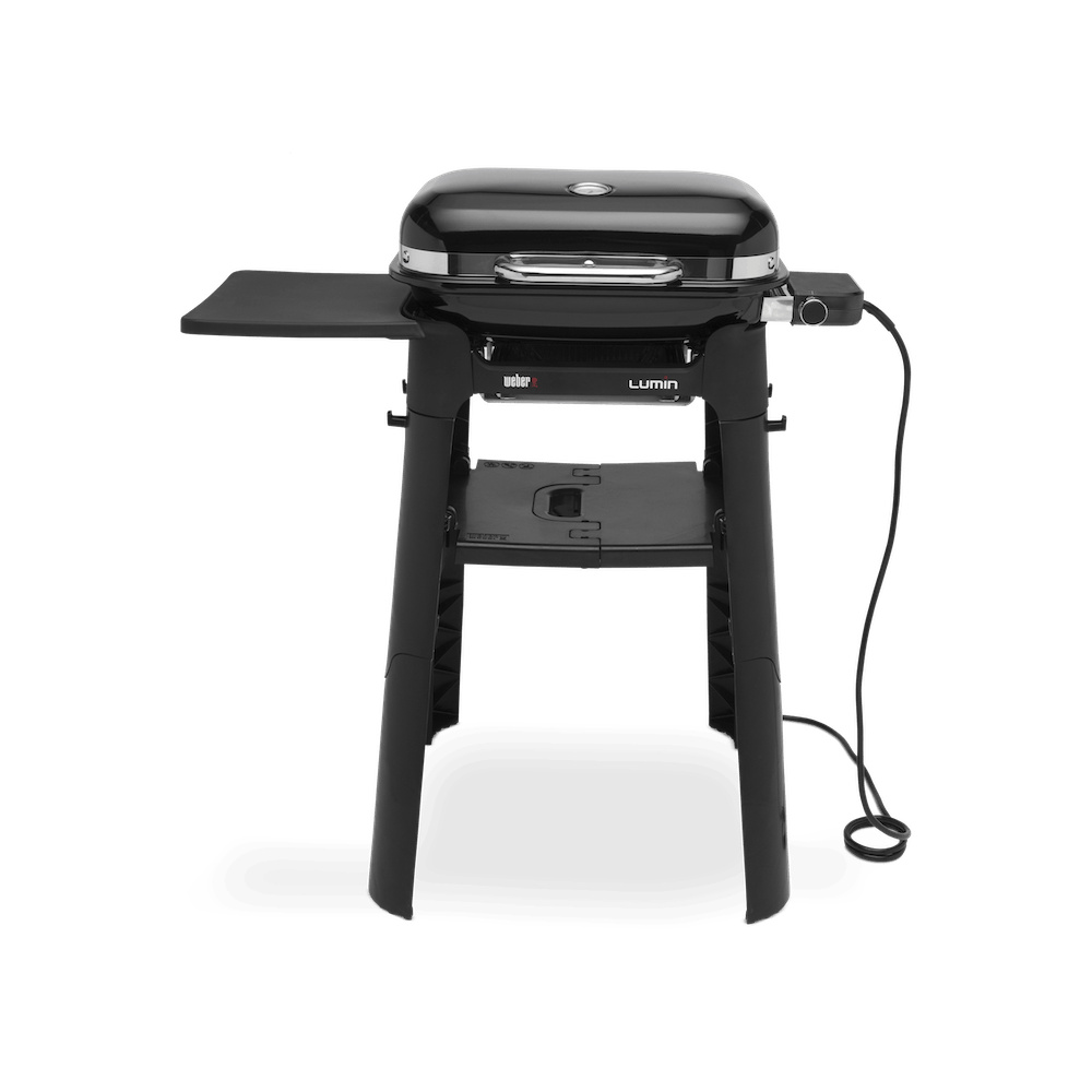 Weber Lumin Compact BLACK mit Stand Elektrogrill 2200Watt