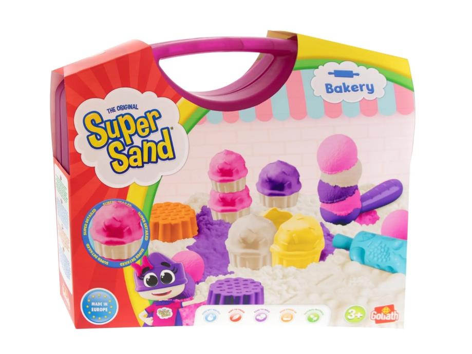Goliath 918118006 Super Sand Bakery Case Bäckereikoffer Spielzeugsand