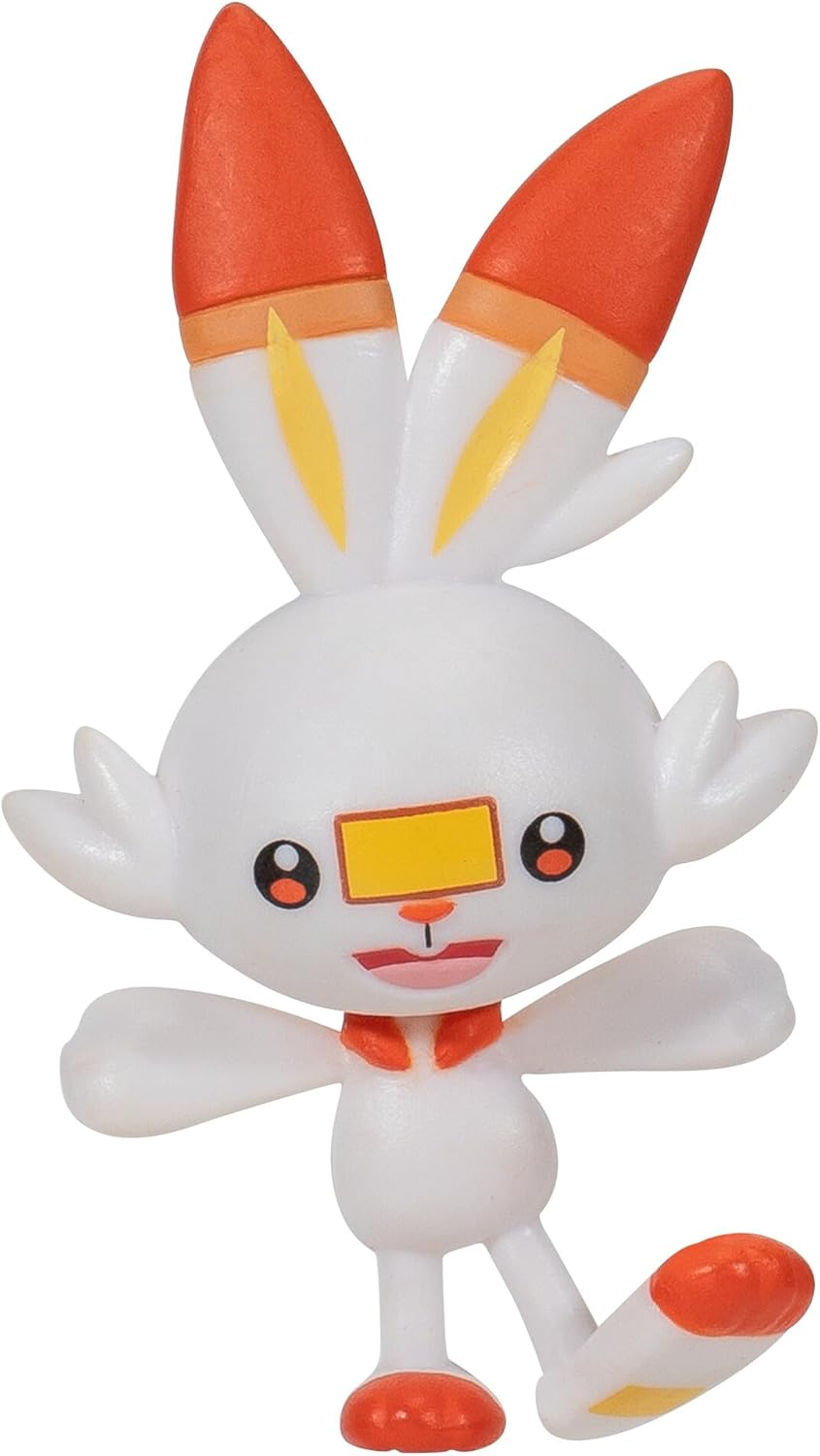 Pokémon Clip'n'Go Poké Ball mit Hopplo 5 cm Figur - offizieller Premierball
