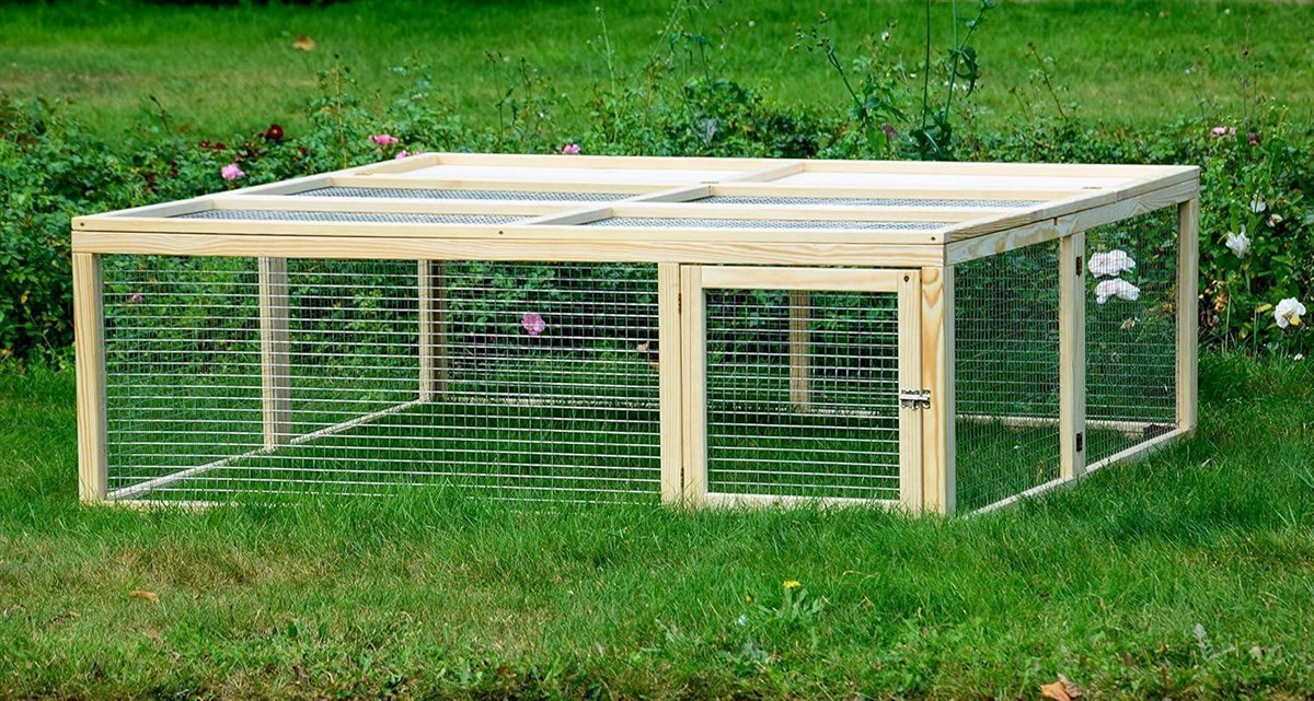 Hühnerstall, Käfig, Holz, Garten, Käfig aus Holz