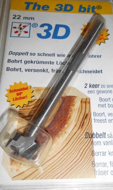 The 3D Bit Holzfräser 22mm