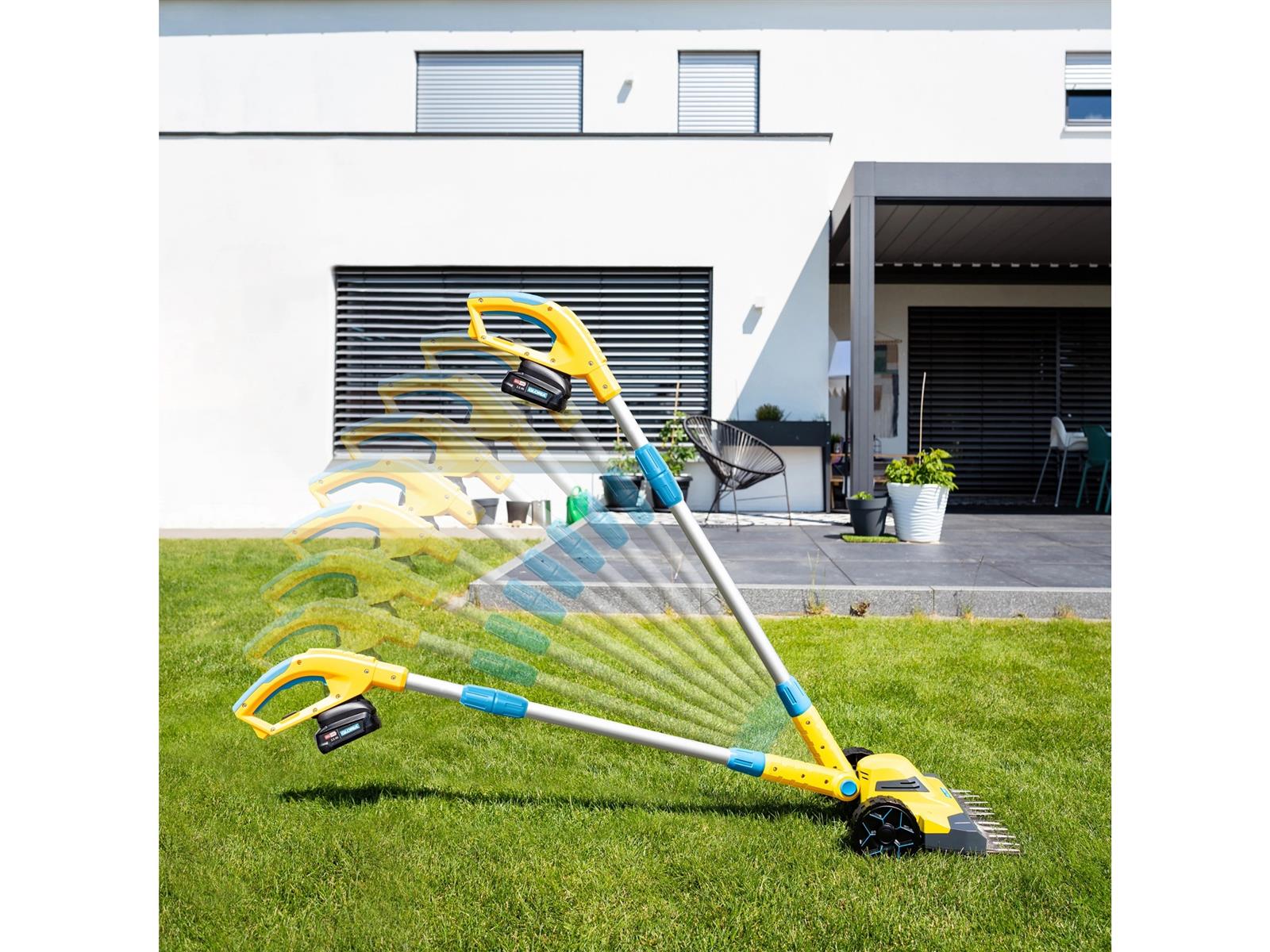 Gloria Rasen  und Kantenschneider Finecut 18 V