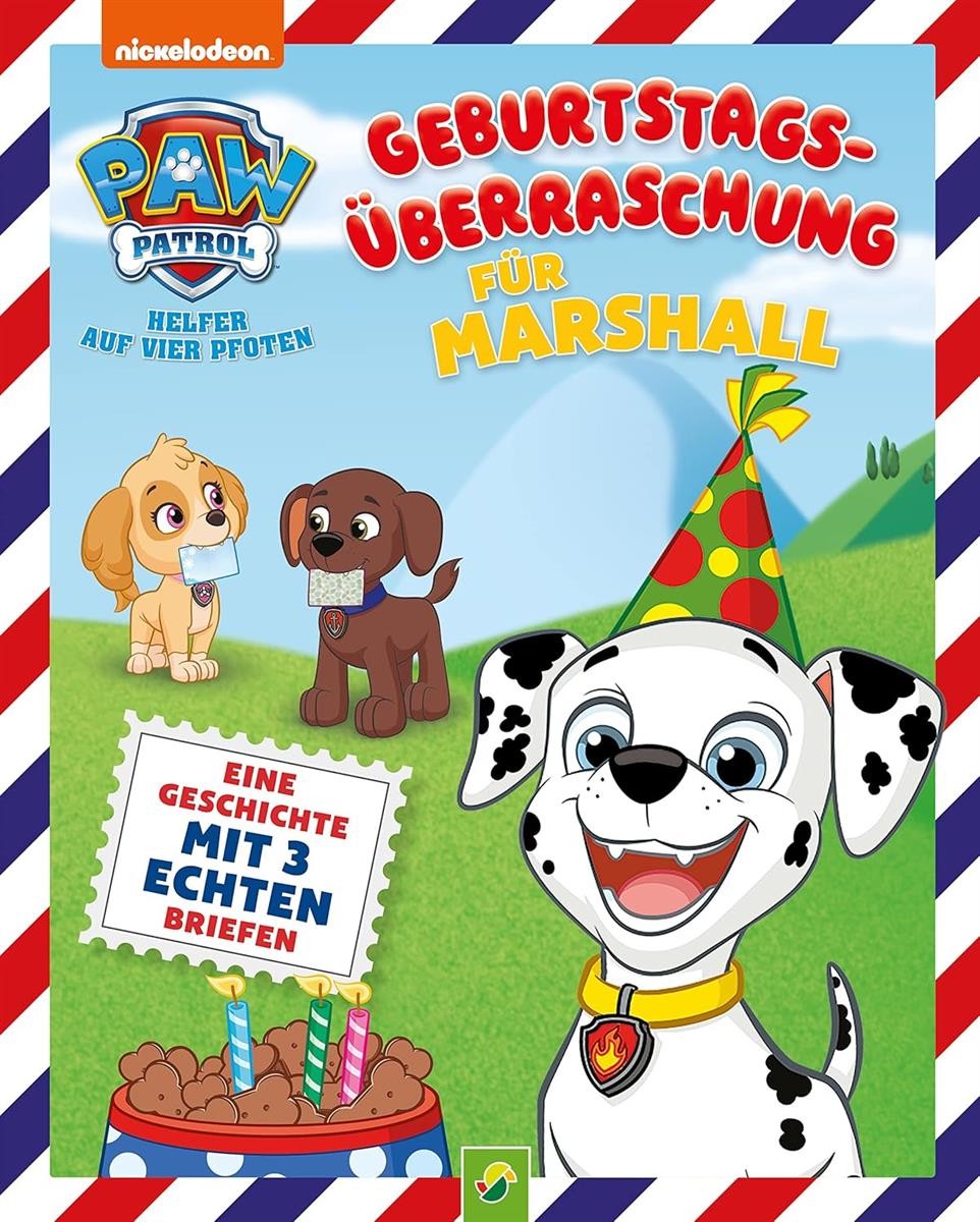 Hund, Paw Patrol, Geburtstag, Kuchen, Briefe