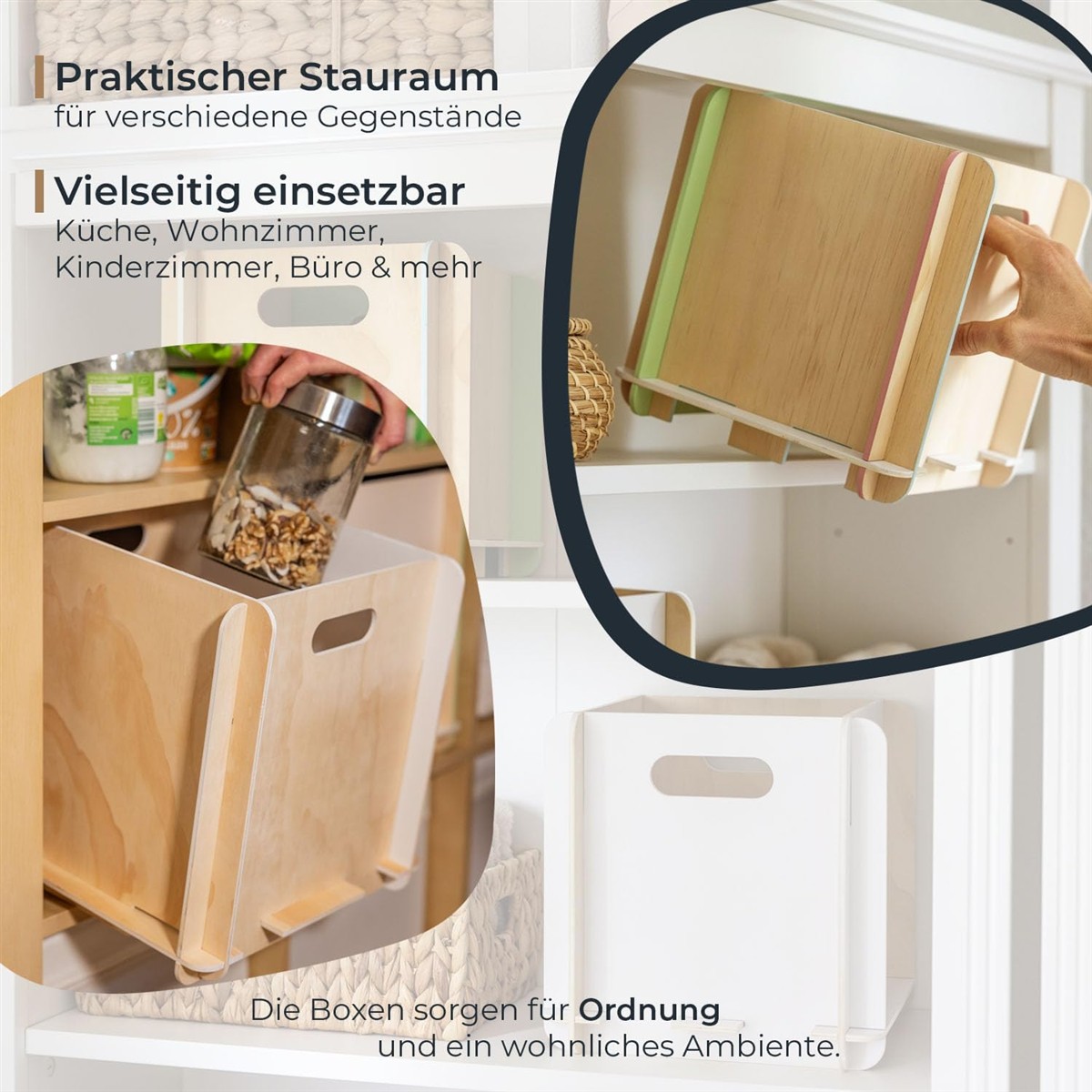 Aufbewahrungsbox, Küche, Holz, Ordnung, Boxen