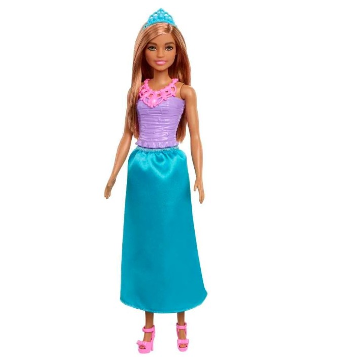 Barbie Girls Fantasy Doll Lilablau mit abnehmbarem Gurt für Mädchen ab 3 Jahren