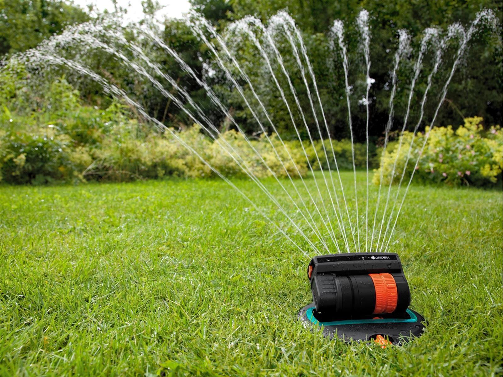 Gardena Sprinklersystem Versenk-Viereckregner OS 140