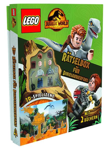LEGO Jurassic World Rätselbox für Dinosaurierfans Spiel