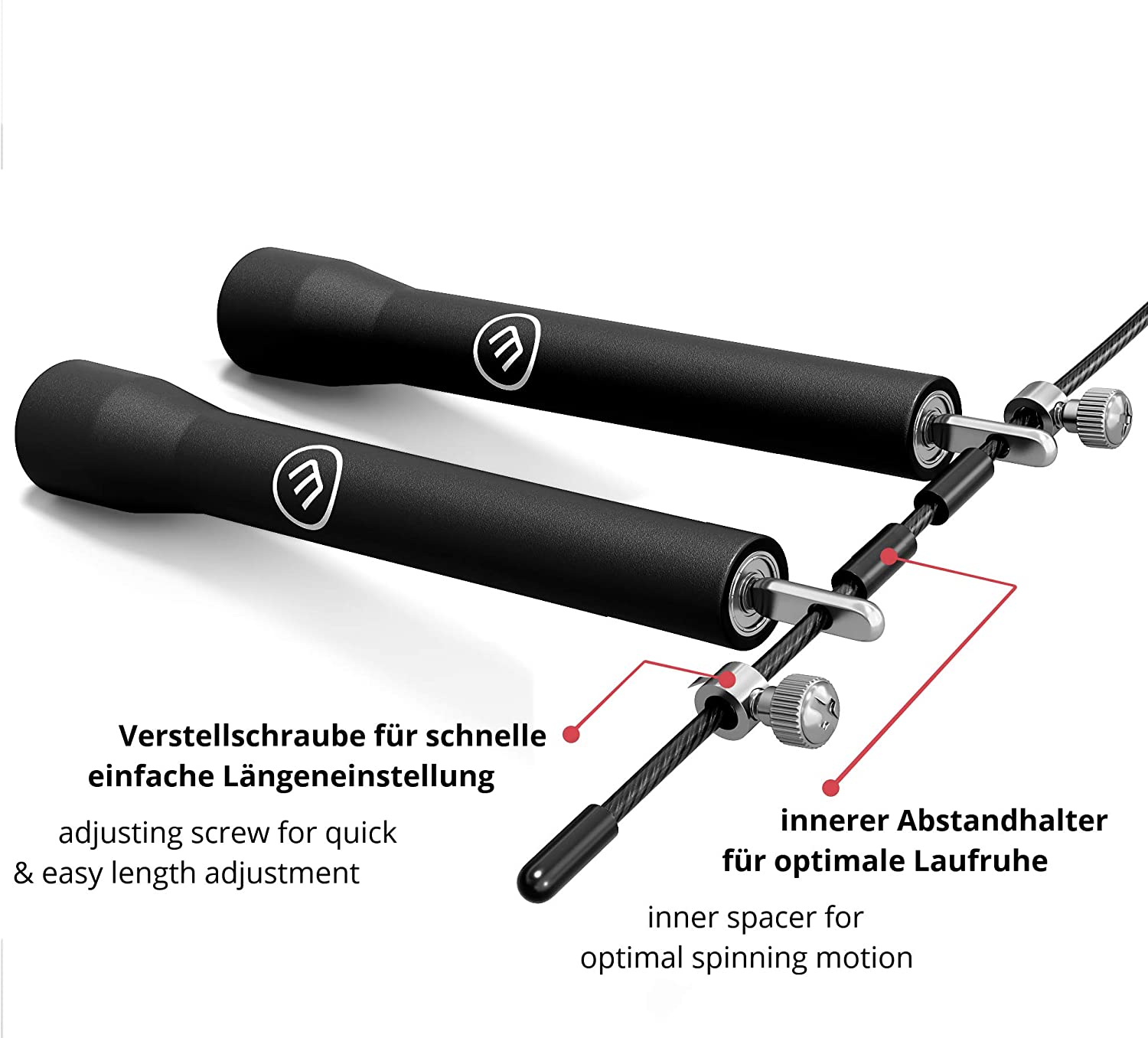 Be-Maxx Springseil Speed Rope II Fitness Training Sport