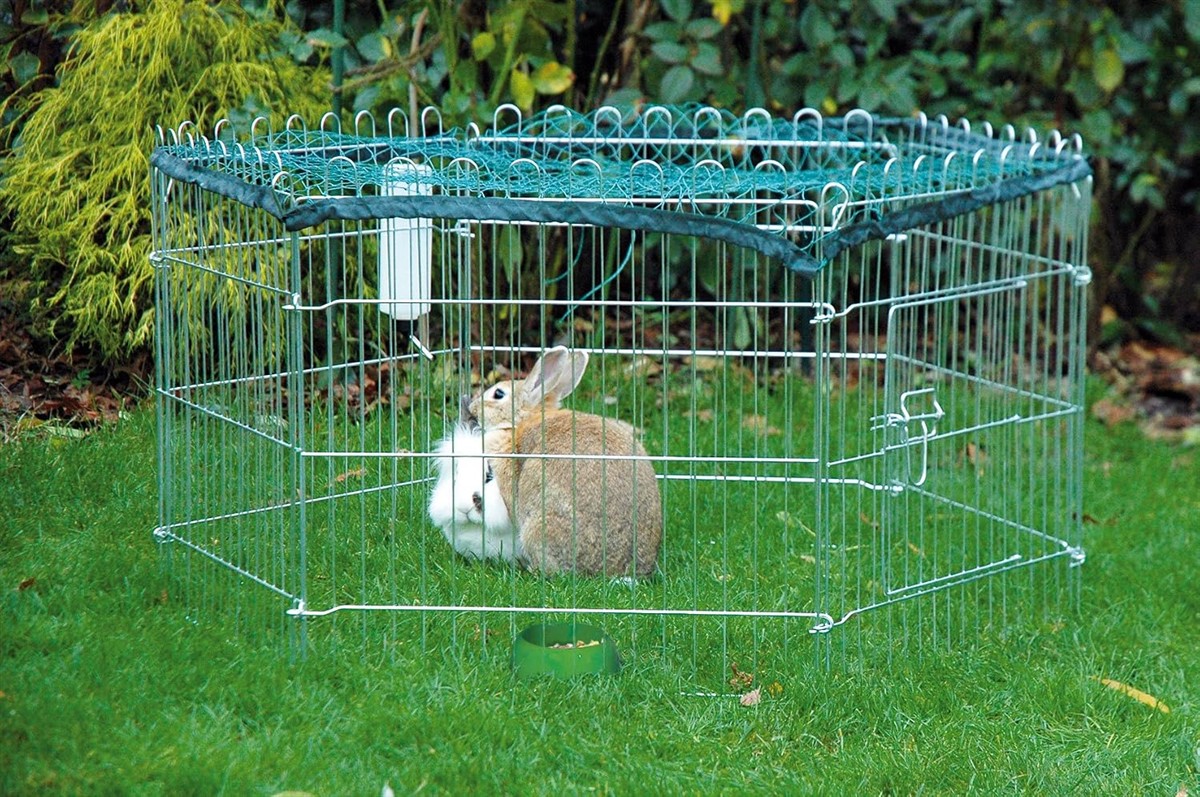 Käfig, Kaninchen, Garten, Metall, Tierbedarf