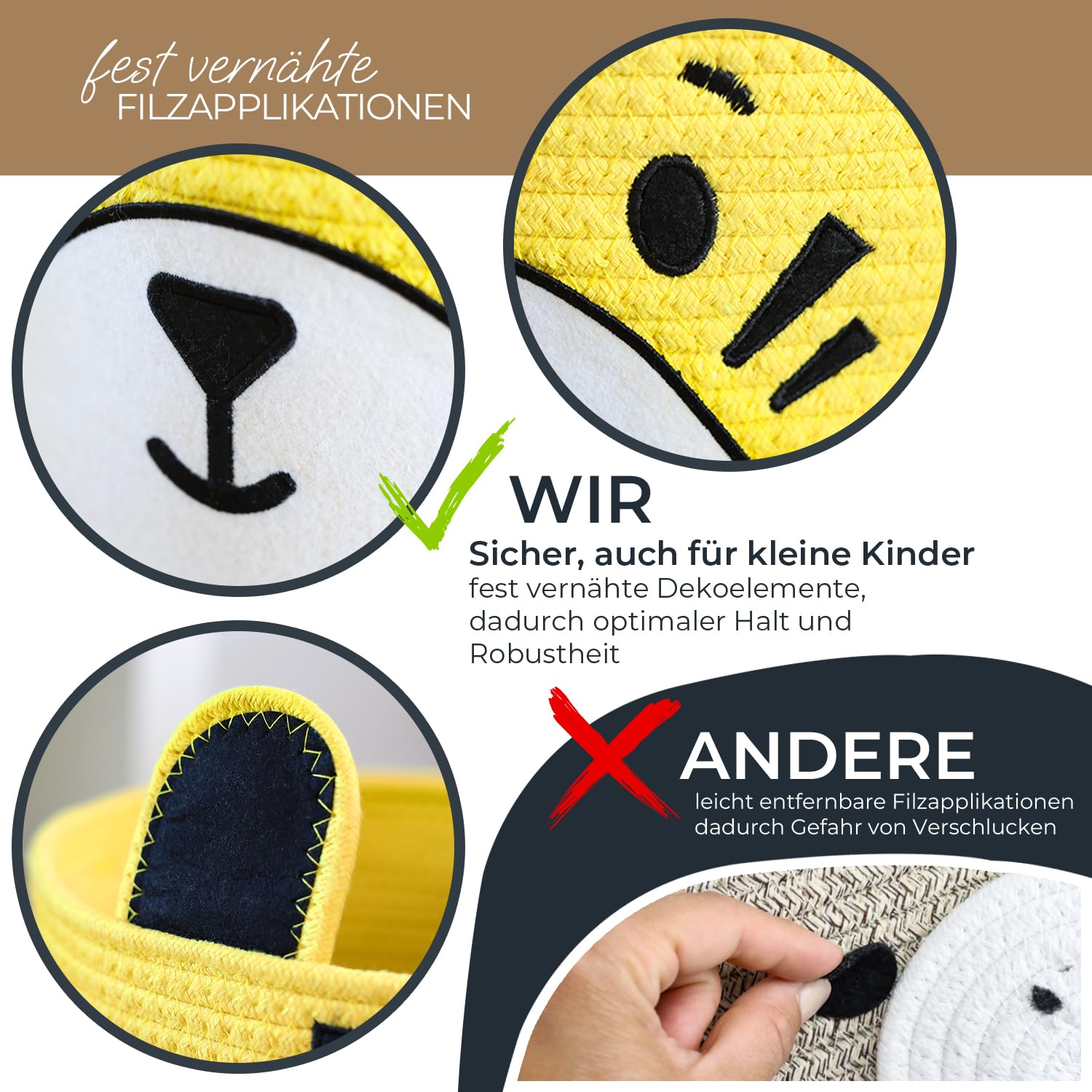 Plüsch, Tier, Gelb, Stich, Stickerei