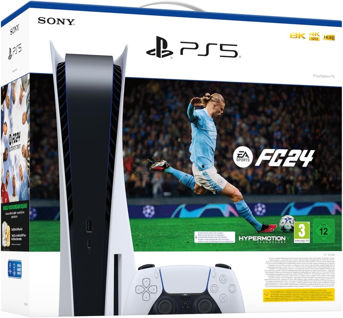 Sony Playstation 5 White EA Sports FC 24 Voucher