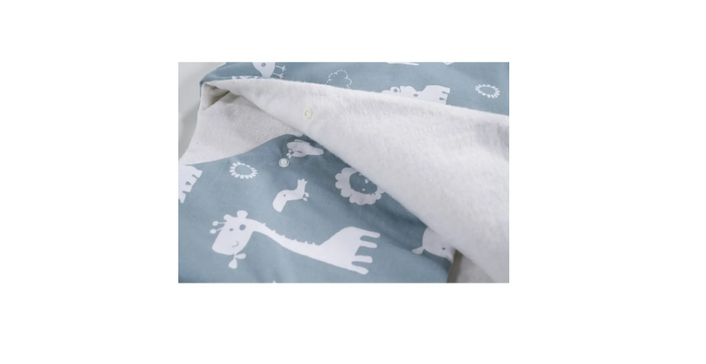 ALVI Wickel-Mädchen Zootiere 90cm Ganzjahresschlafsack
