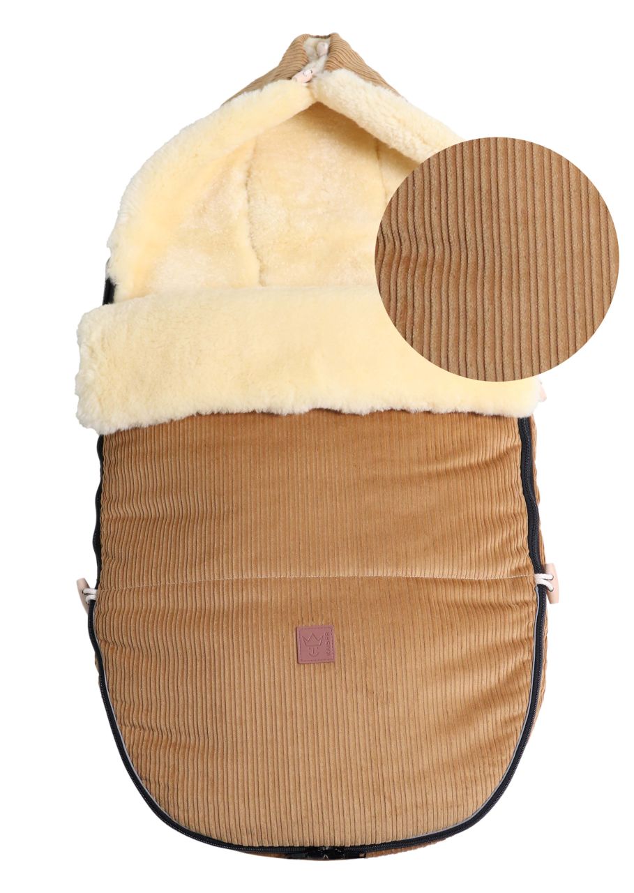 Kaiser 65101740 FILIUS CORD Lammfell Fußsack