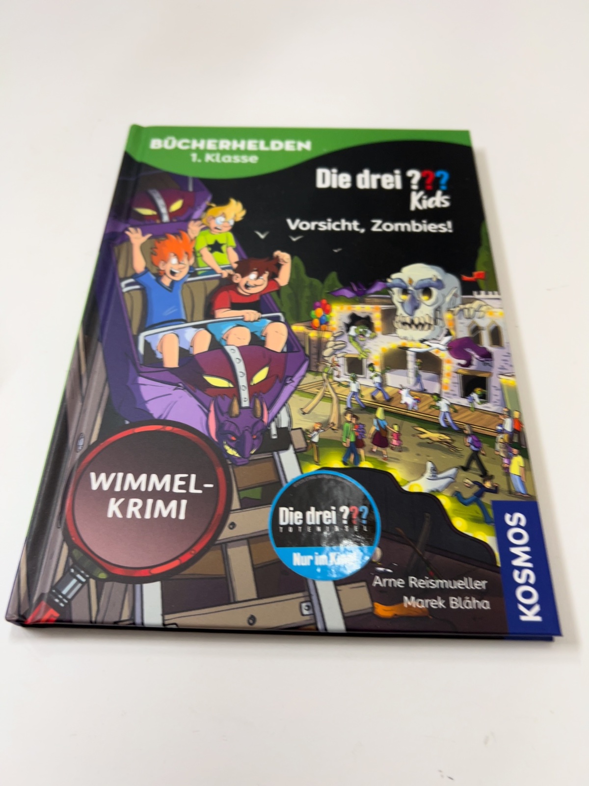 Kinderbuch, Kosmos, Wimmelkrimi, Die drei ???, Zombies