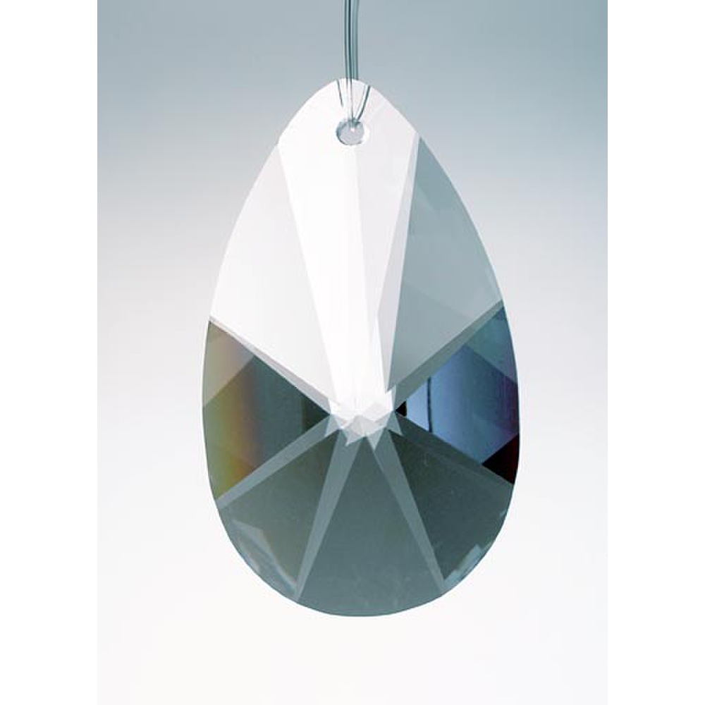 Kristall Mandel Sonnenschliff 76mm, bleifrei
