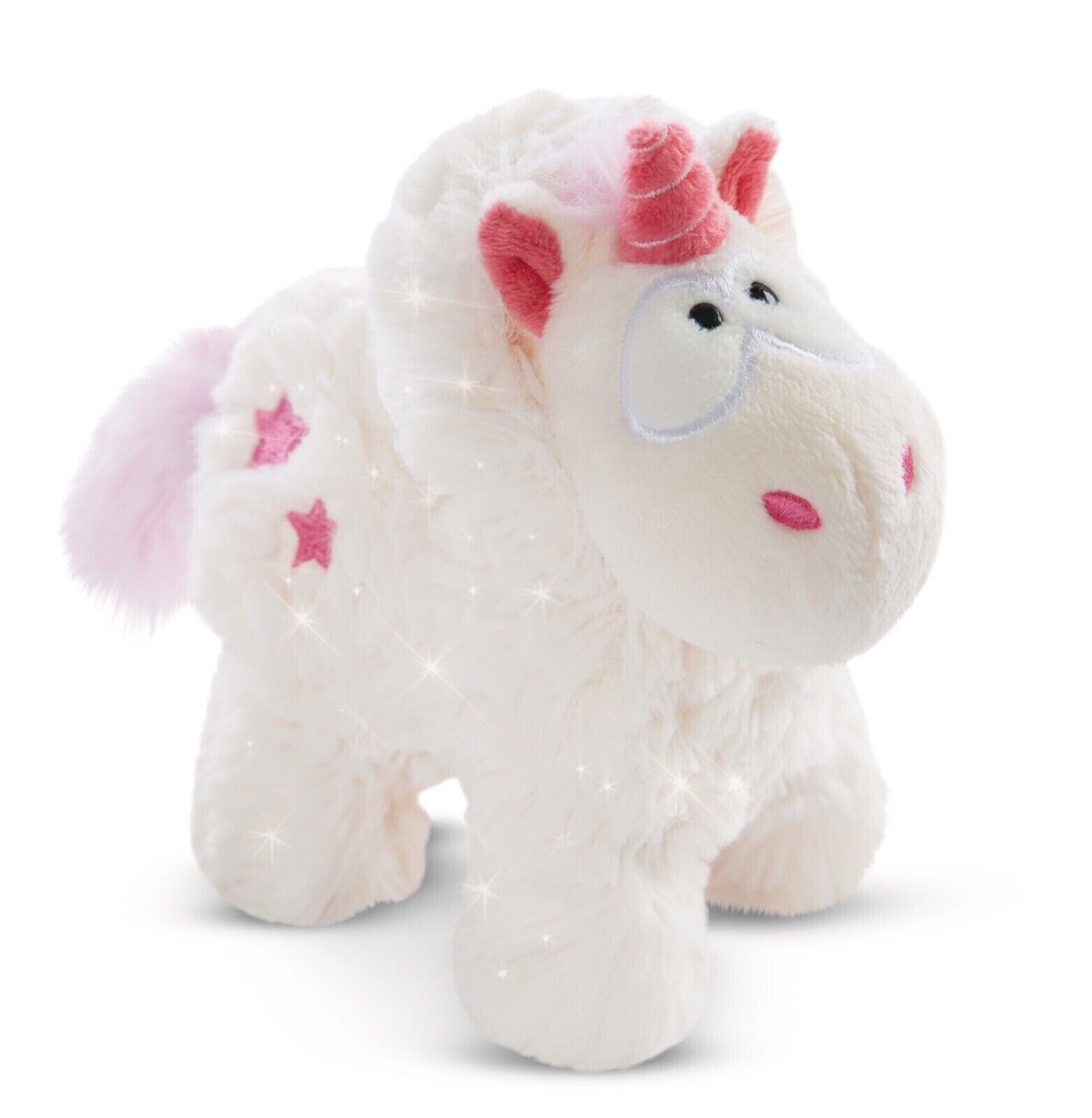 NICI 48163 Kuscheltier Einhorn Theodor mit Schneeanzug green 22 cm