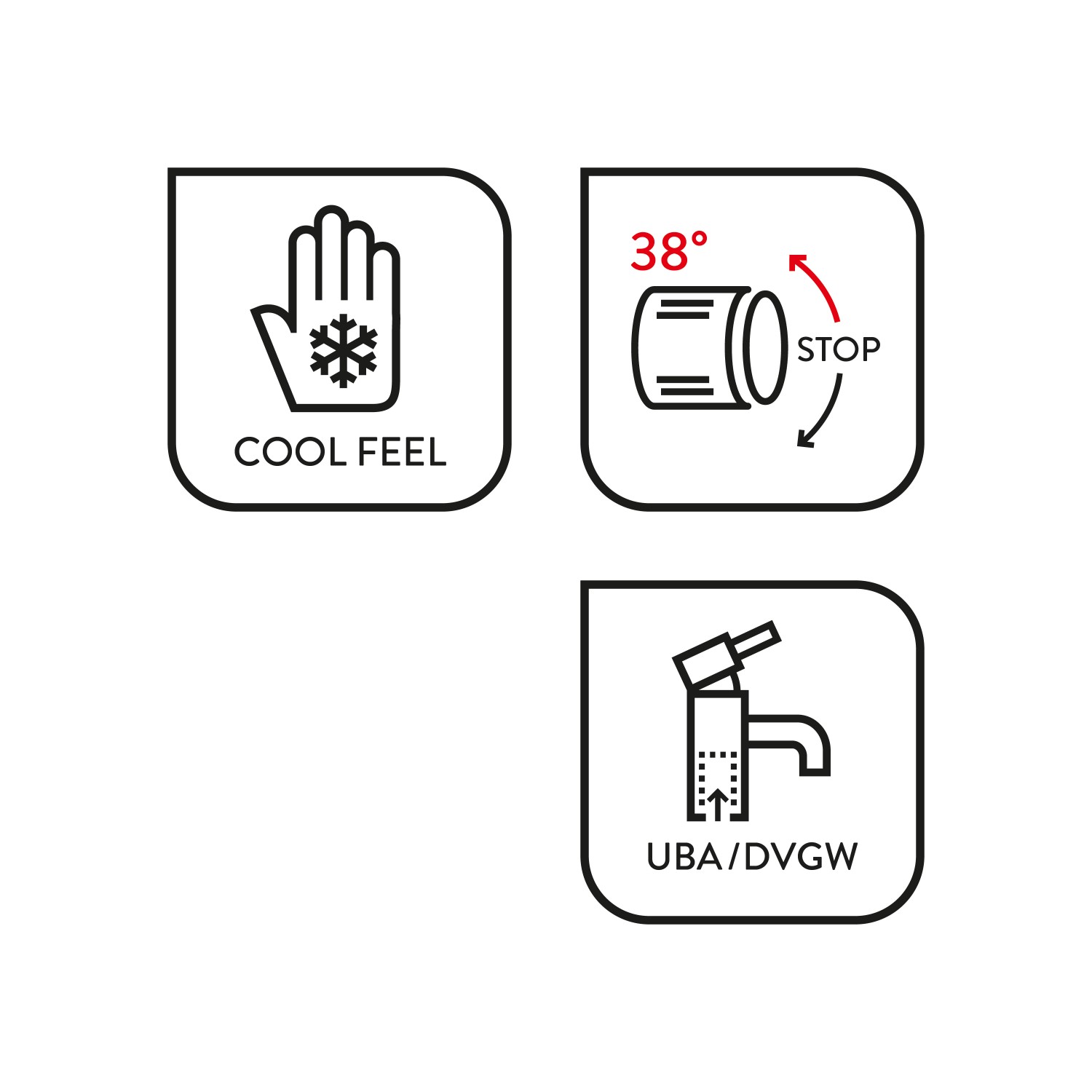 baliv Thermostat Wannenarmatur WA 5020 Chrom