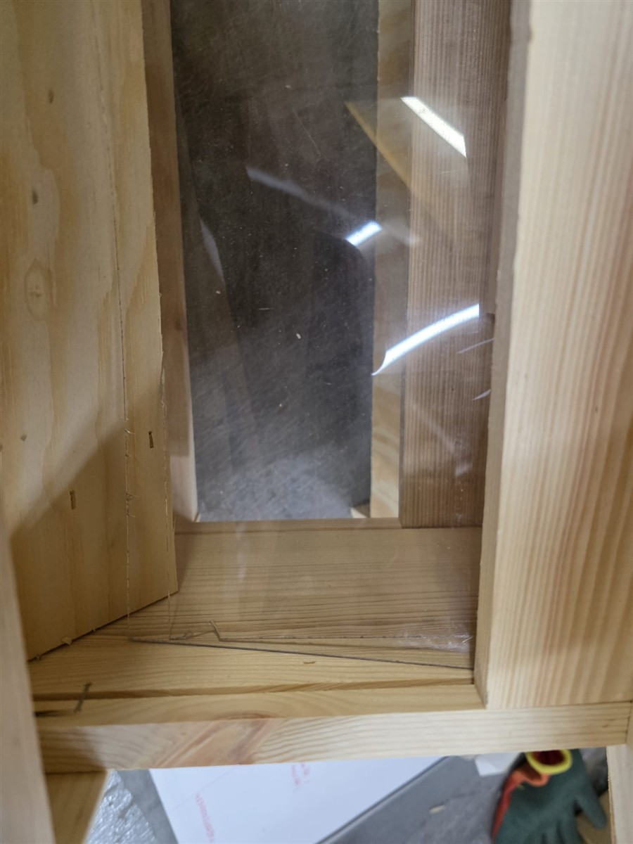 glas, Holzrahmen, Fensterblatt, Spalt, Riss