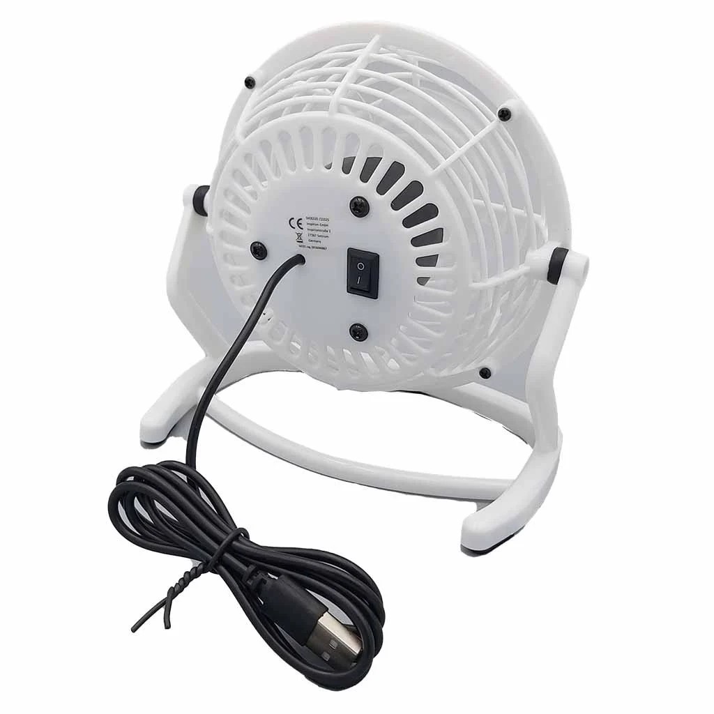 Mini Ventilator, USB-Kühlventilator, Tischventilator, Kühlgerät, Netzteil-Kabel
