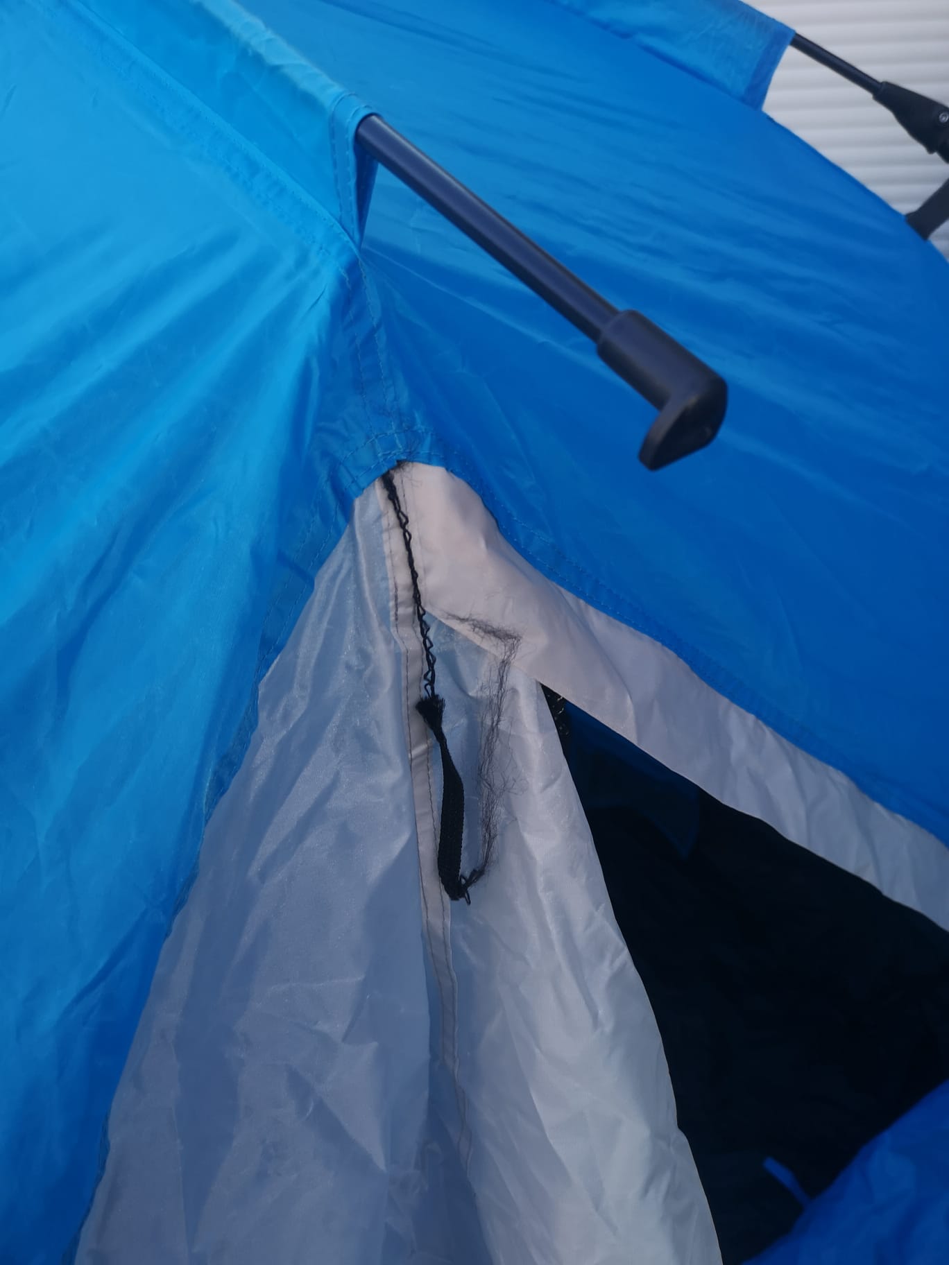 Zelt, Sommer-/Reisezelt, Nylon, Stangen, Abdichtung