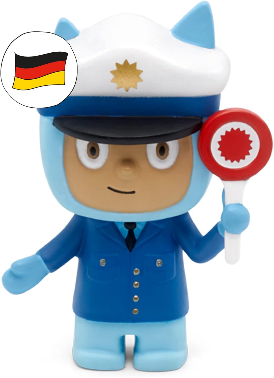 Tonies Hörfigur für Toniebox 10001539 Kreativ Polizist zum Selbstbespielen für eigene Aufnahmen