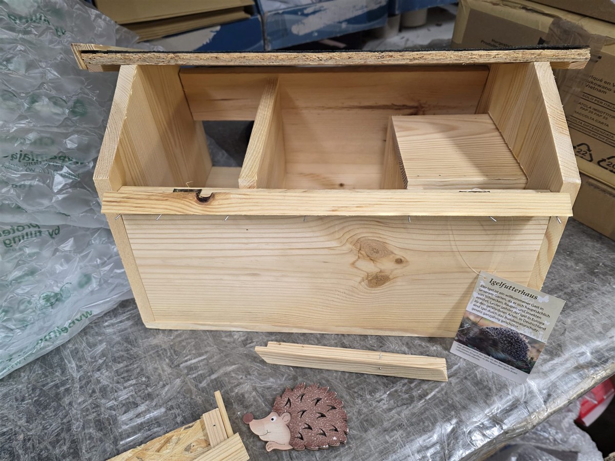 Holzbox, Vogelnestbox, Nistkasten, Holzbau, Klarsicht
