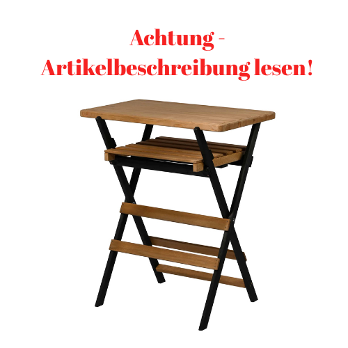 Klappbarer Grilltisch universal aus Holz #DH25