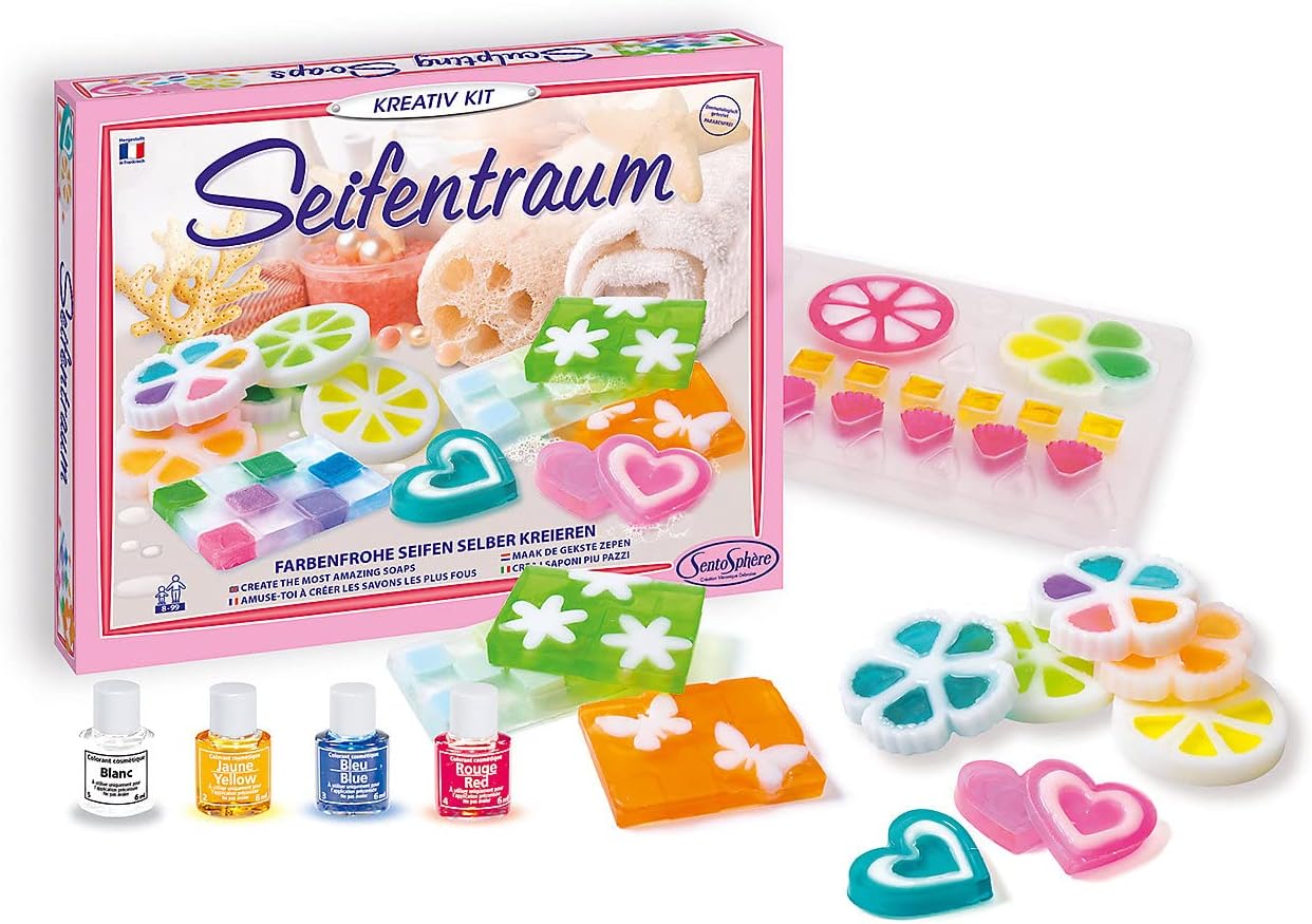 Carletto Sentosphere 8268110 Kreativ Kit Seifentraum DIY Seifen Seifenherstellung Bastelset