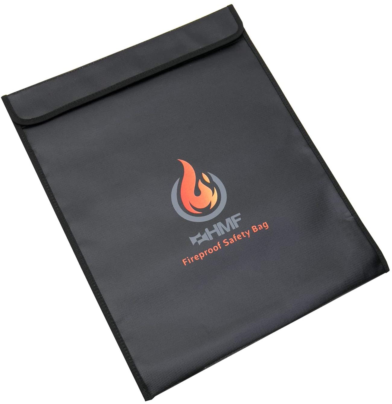HMF Feuerfeste Dokumententasche mit Reißverschluss DIN A3
