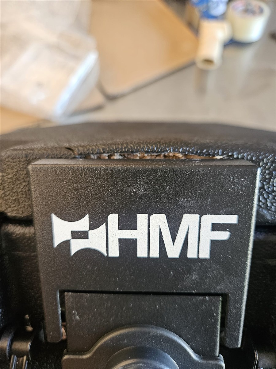 HMF, Logo, Schwarz, Koffer, Tragegriff