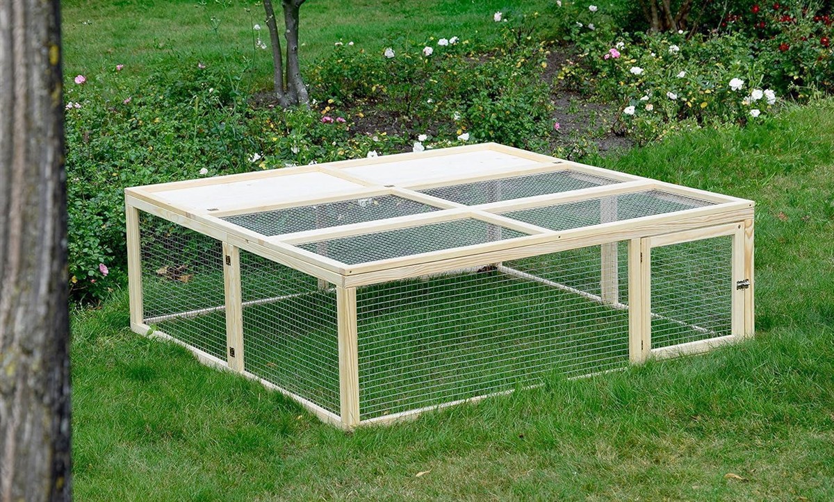 Hühnerstall, Kaninchenstall, Käfig, Gitterkäfig, Holzkonstruktion