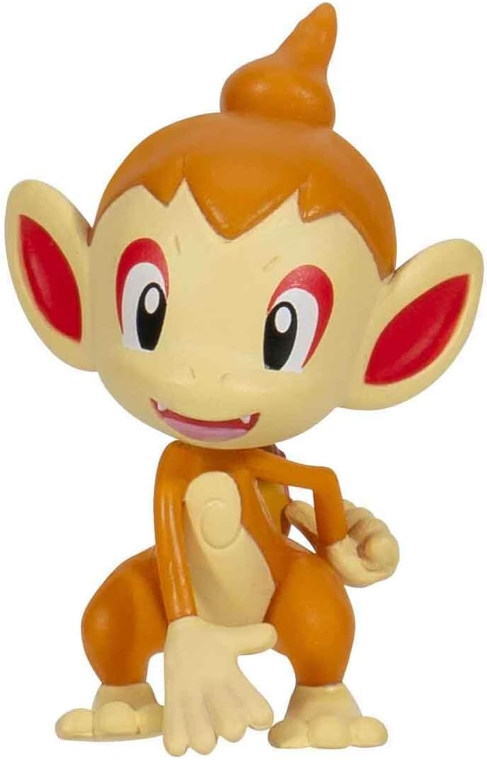 Pokémon Clip'n'Go Poké Ball mit Panflam 5 cm Figur - offizieller Wiederball