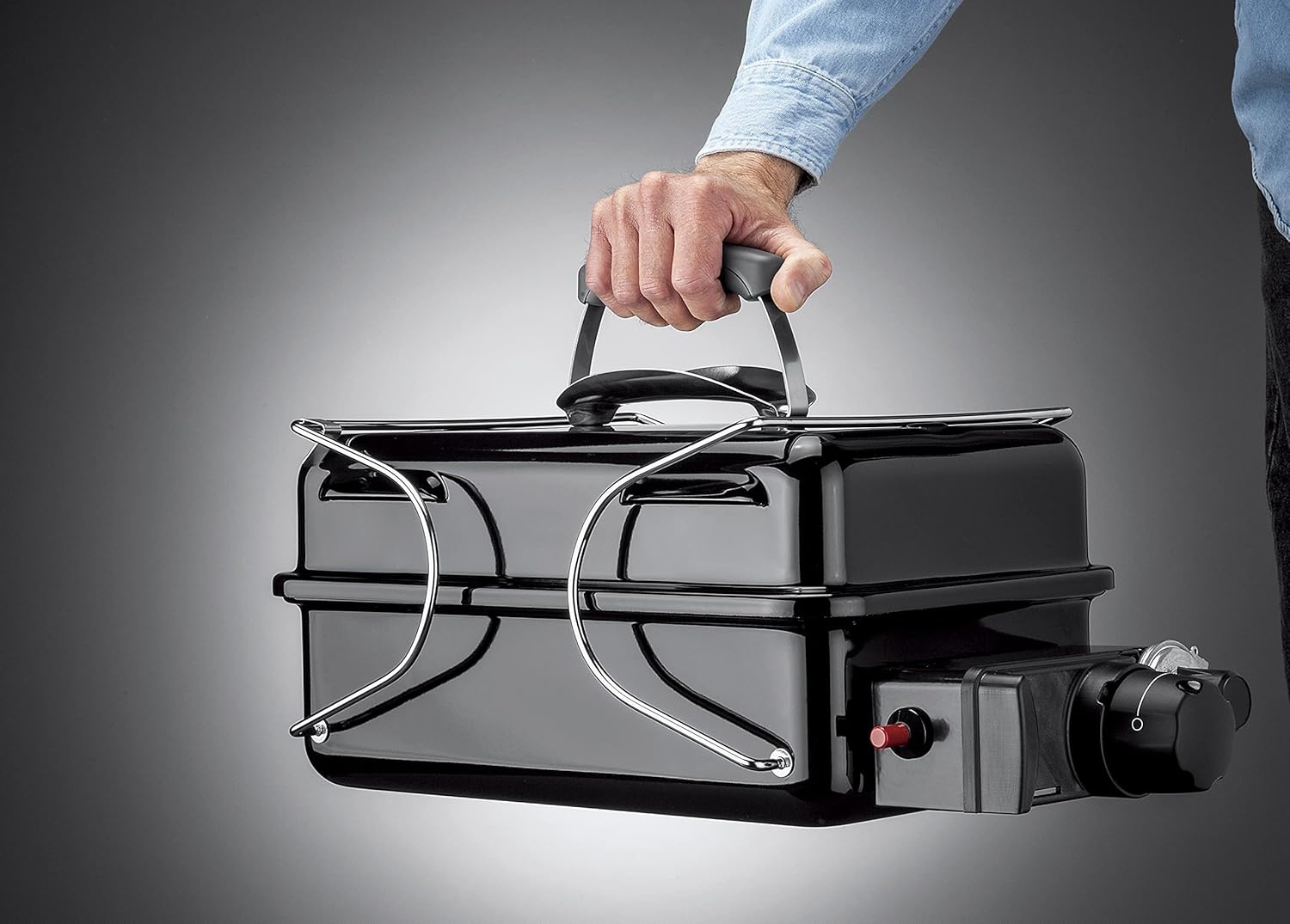 Weber Go Anywhere Gasgrill tragbarer BBQ Grill Campinggrill