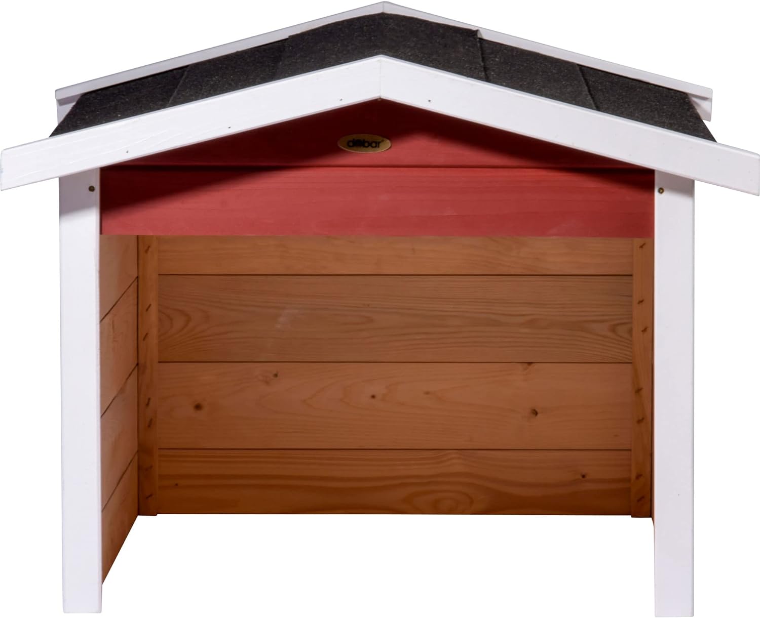 Dobar Mährobotergarage aus Holz Unterstand mit Bitumendach